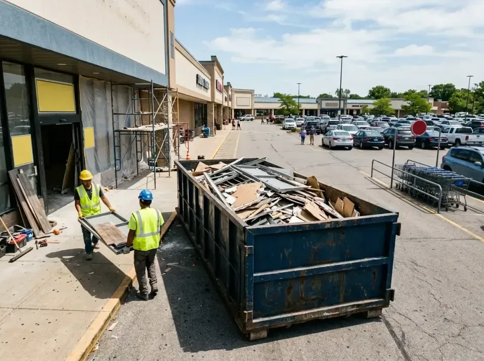 retail-store-renovation-debris-003 — frequently asked questions, Roll-off Dumpster Rentals in Sandwich, IL